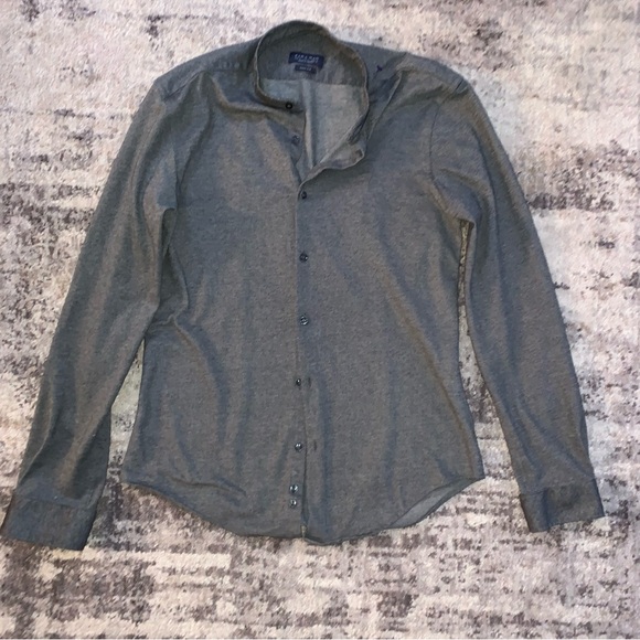 Zara Other - Zara Man Gray Slim Fit Shirt EUC